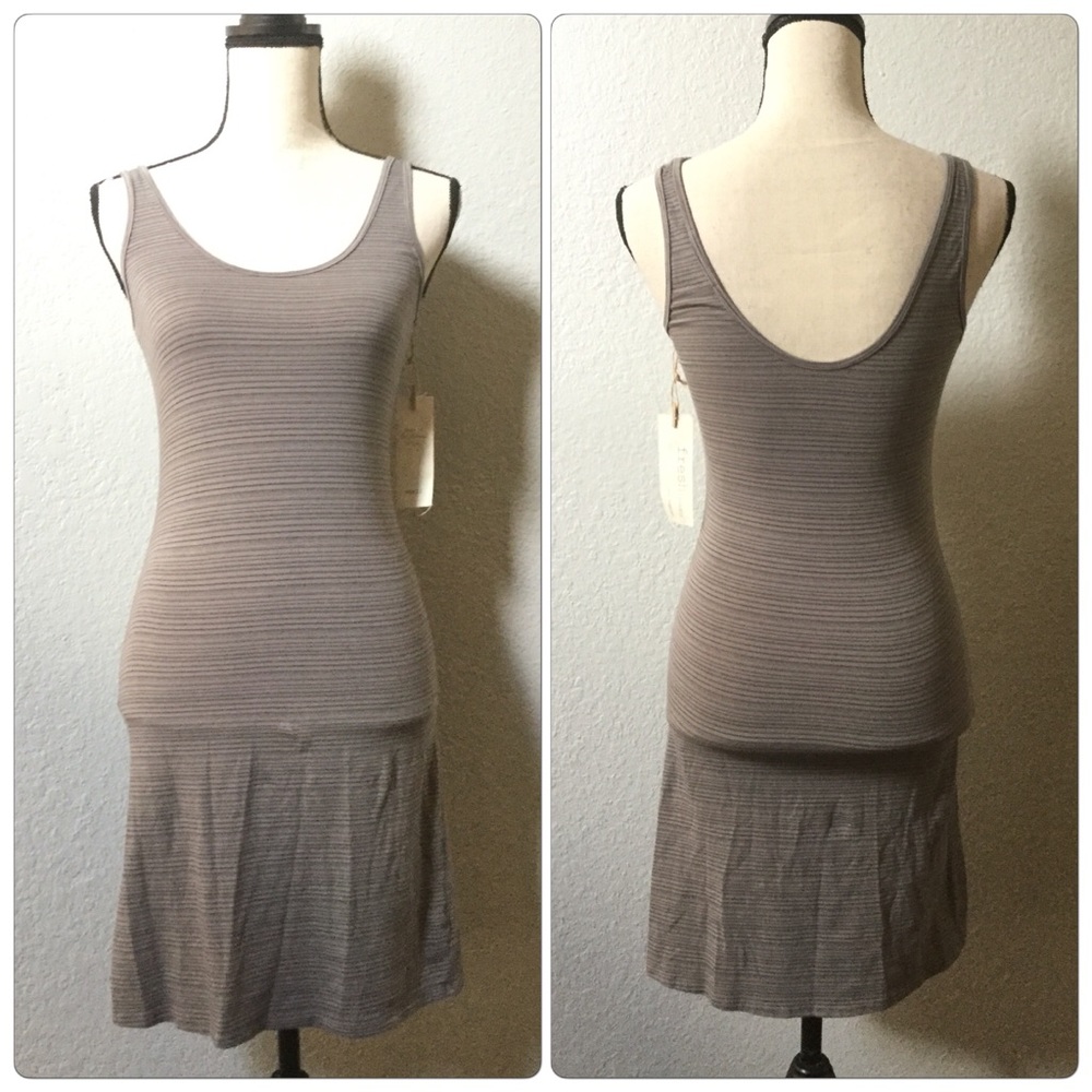 Gray Mini dress